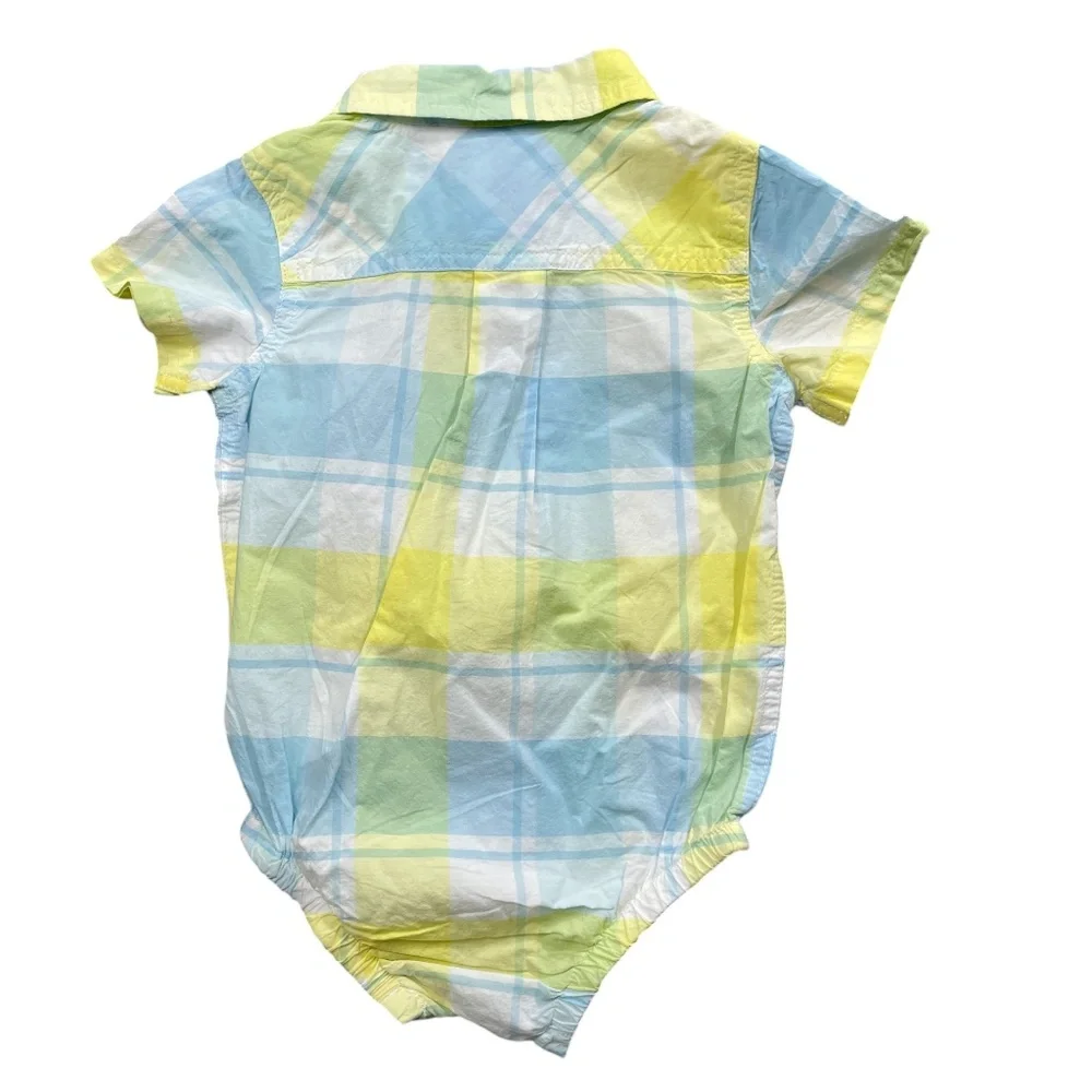 Tommy Bahama 12 Month New w/tags Plaid Polo One‎ Piece 100% Cotton